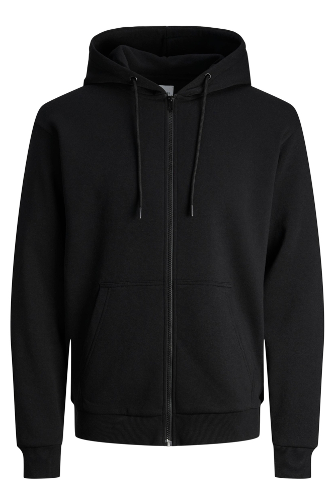 JJEBRADLEY SWEAT ZIP HOOD NOOS 12249342 BLACK